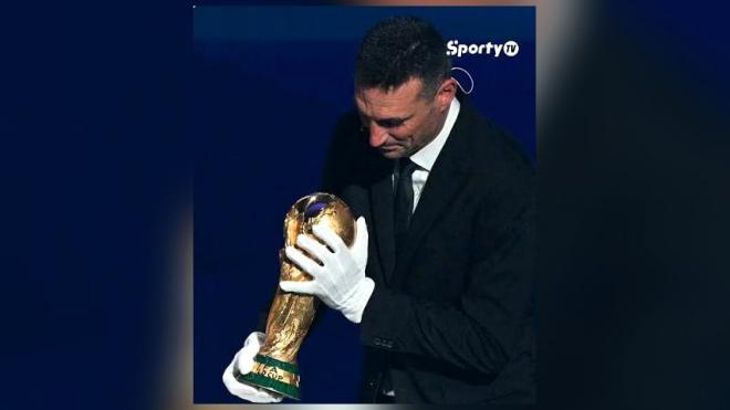 The 91-year-old Argentine journalist covering his 18th World Cup