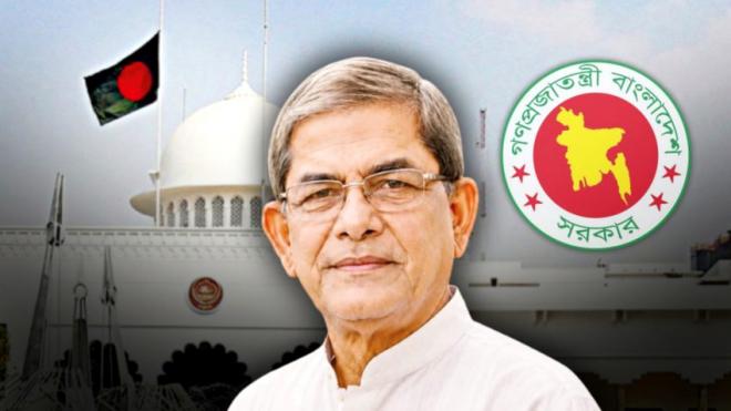 Governance Mirza Fakhrul to move into Bangabhaban tomorrow