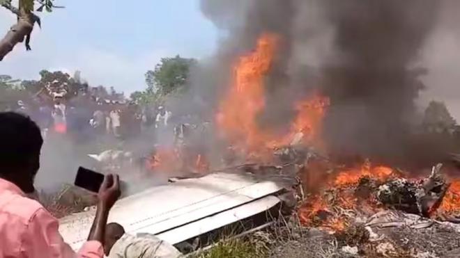 Congo সামরিক বিমান বিধ্বস্ত, নিহত ১৩; ছিলেন তিন সেনা কর্মকর্তা