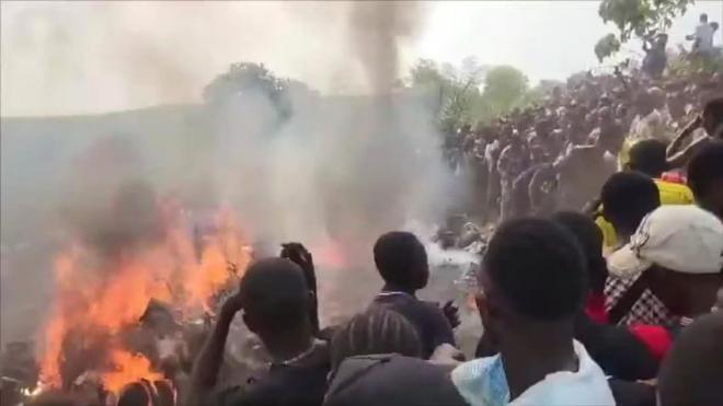 Congo সামরিক বিমান বিধ্বস্ত, নিহত ১৩; ছিলেন তিন সেনা কর্মকর্তা