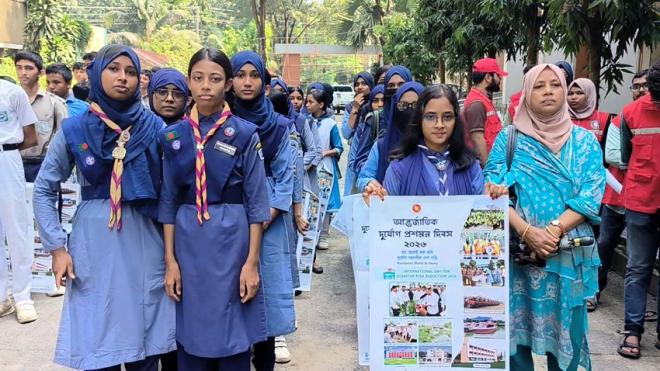 \ মৌলভীবাজারে দুর্যোগ মোকাবিলায় মহড়া ও অগ্নিনির্বাপণ প্রশিক্ষণ