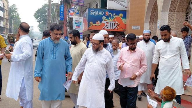 ডেঙ্গু প্রতিরোধে মৌলভীবাজারে জামায়াতের ৫ শতাধিক লিফলেট বিতরণ