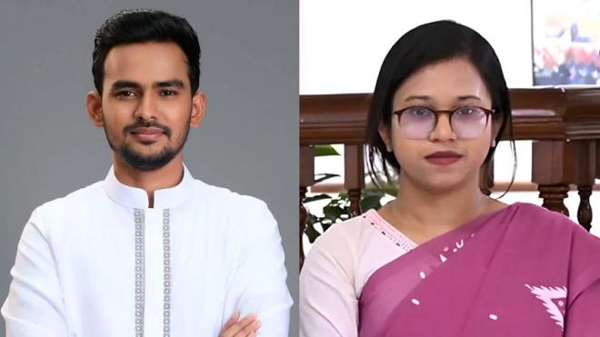 এনসিপির ডায়াস্পোরা উপকমিটির নেতৃত্বে আসিফ মাহমুদ ও মনিরা শারমিন